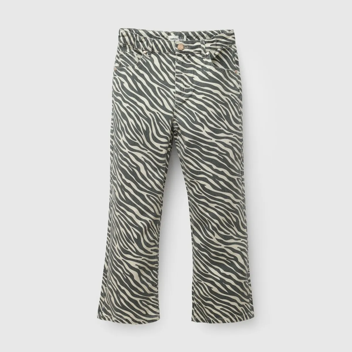 COLLOKY - Pantalon Gabardina Beige Niña 3-4A a 12-13A