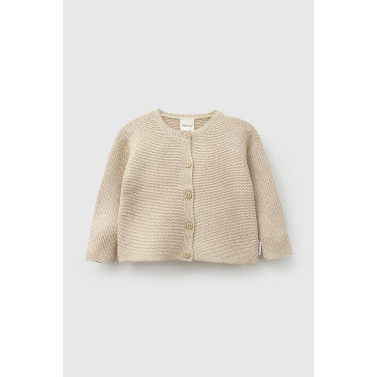 COLLOKY - Chaleco Tejido Beige Unisex Rn a 6-9M