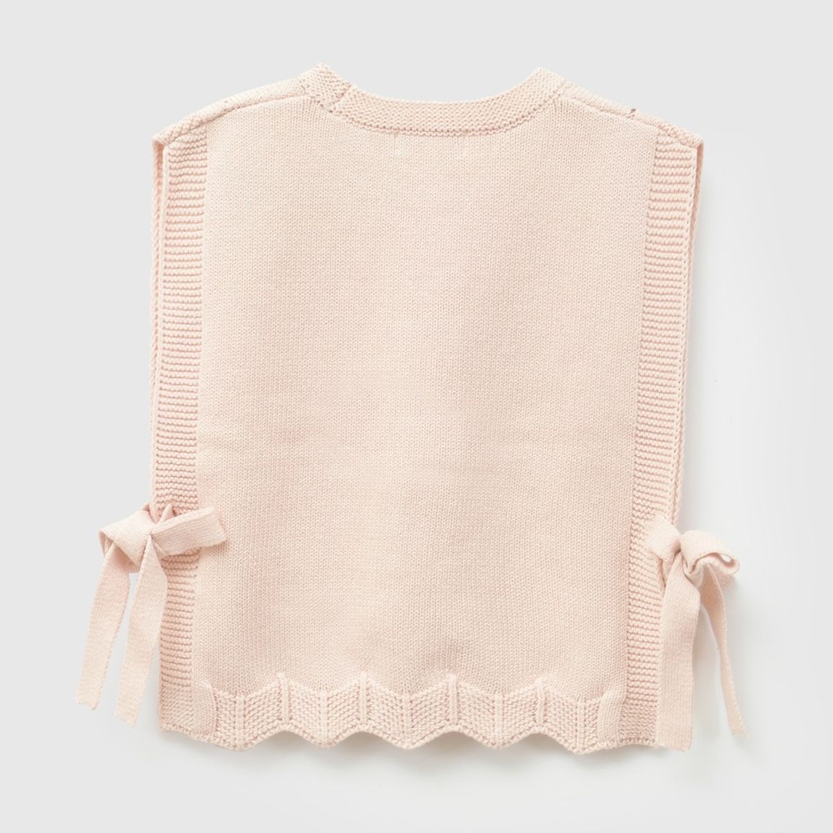 COLLOKY - Sweater Tejido Rosa Viejo Niña 6-9M a 4-5A