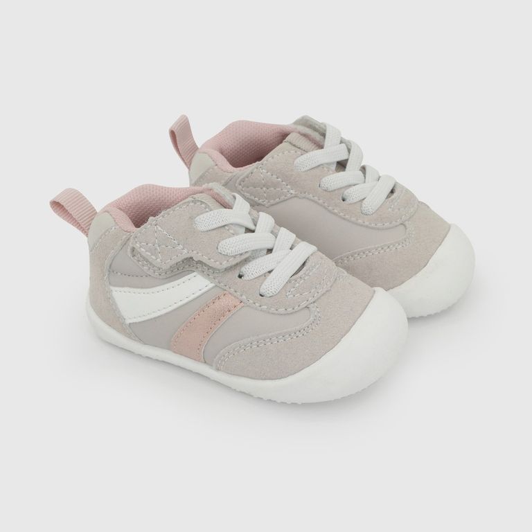 Zapatilla Bebé Niña Velcro