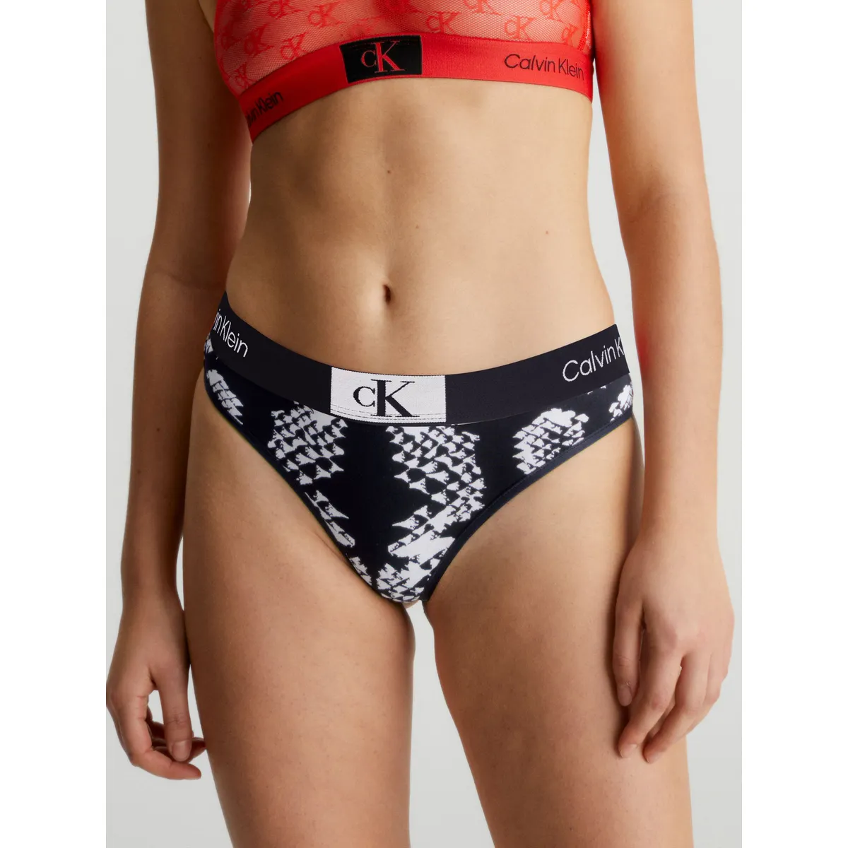 CALVIN KLEIN - Colaless CK96 Cotton Negro Calvin Klein