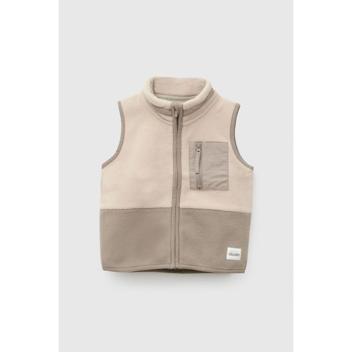 COLLOKY - Polar Sin Mangas Beige Niño 6-9M a 4-5A