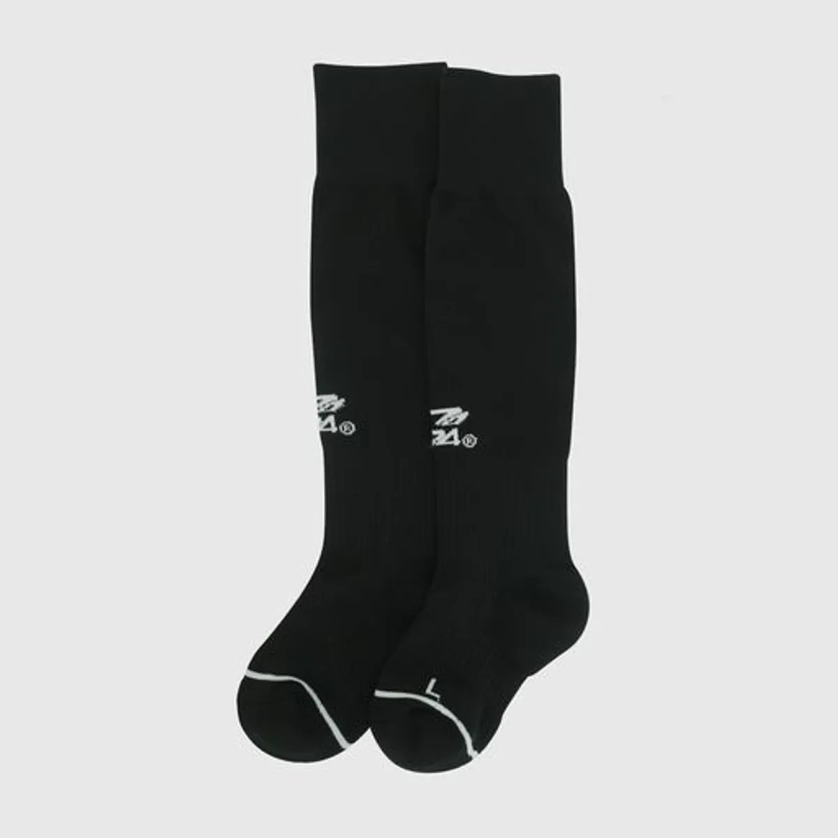COLLOKY - Calcetin Futbol Algodón Negro Unisex 3/4A a 9/12A