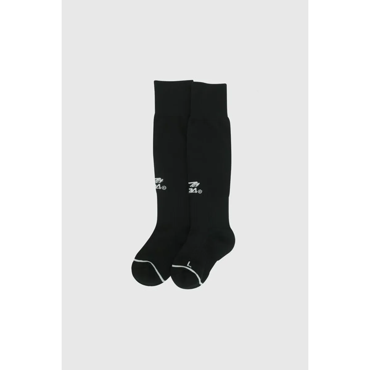 COLLOKY - Calcetin Futbol Algodón Negro Unisex 3/4A a 9/12A