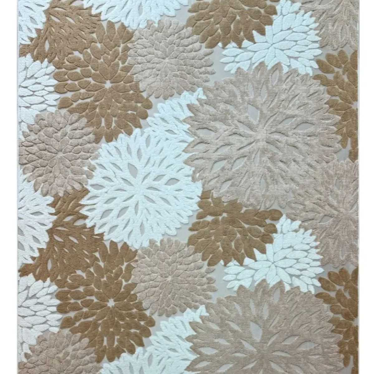 GENERICO - Alfombra Texturizada Lavable Living Y Dormitorio Moderna 160x200cm
