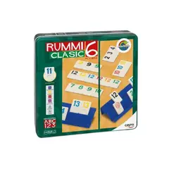 CAYRO - Rummi Classic Metal Box 6 jugadores