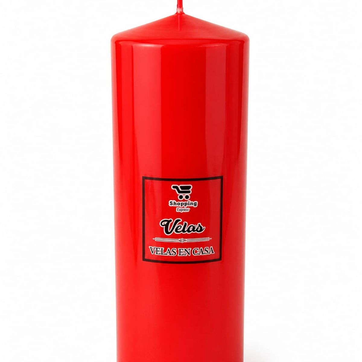 GENERICO - VELON CIRIO ROJO 20 X 7 CM