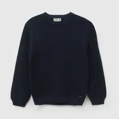 COLLOKY - Sweater tejido niño azul 3-4A a 12-13A