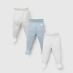 COLLOKY - Panty Ballerina Bebé Niño Algodón Azul