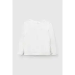 COLLOKY - Polera C74 Blanco Niño 6-9M a 4-5A