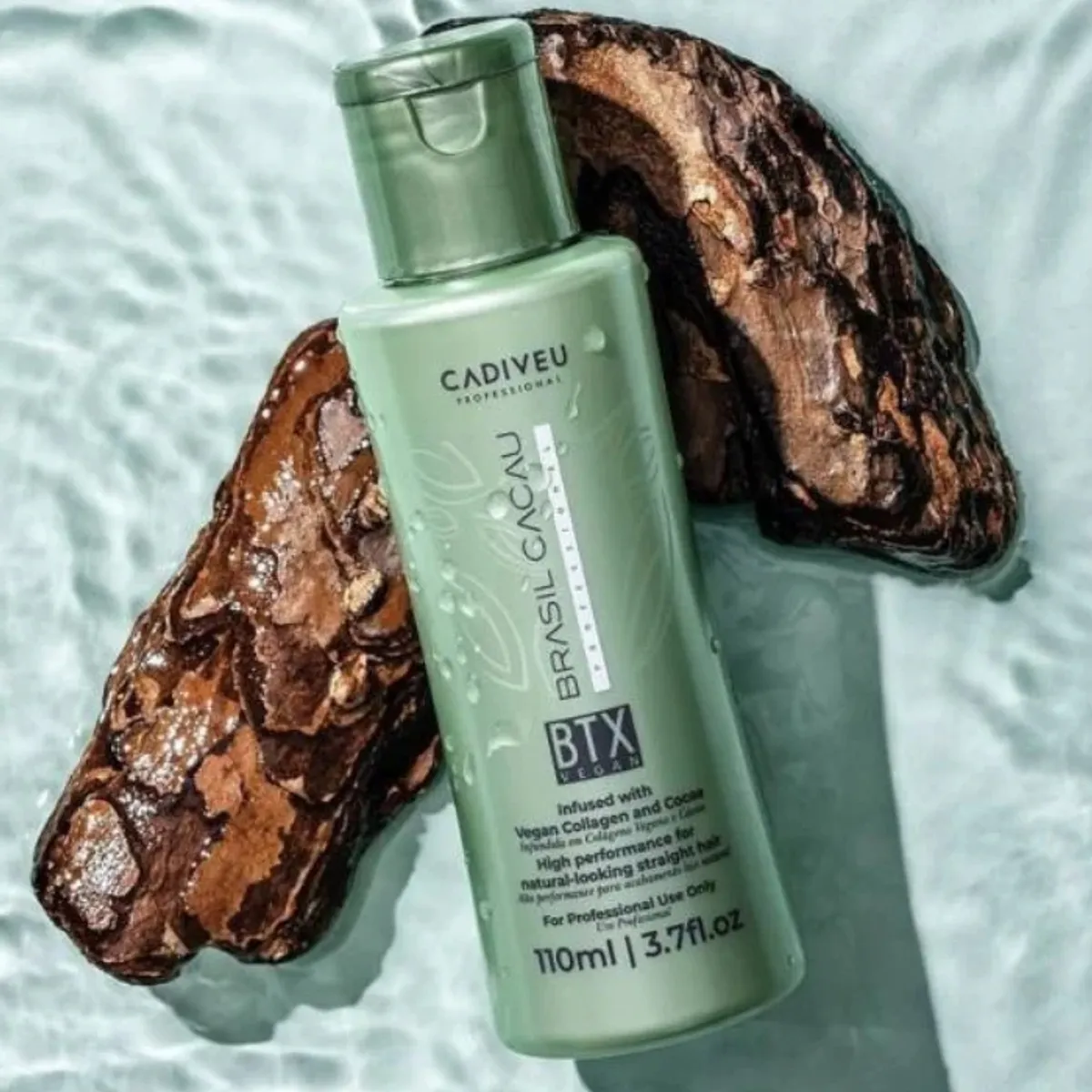 CADIVEU - Tratamiento BTX Alisador Nutritivo Brasil Cacau 110 ml Suavidad y Control Frizz