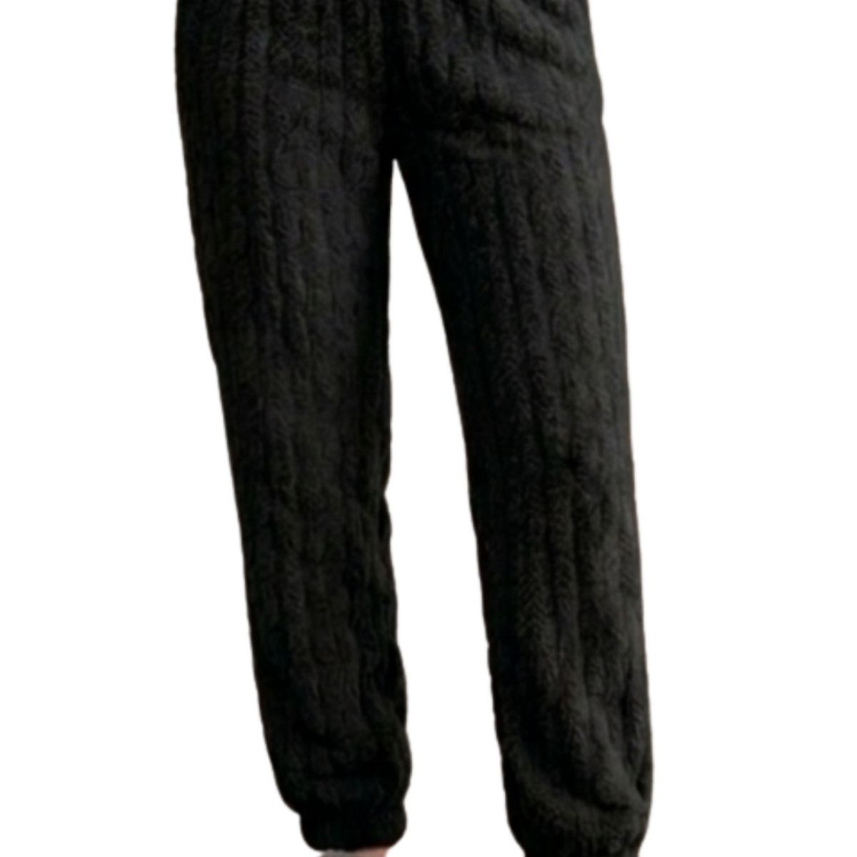 LIKE SHOP - Pantalón Polar Mujer Térmico Grueso Invierno Suave Premium 1085