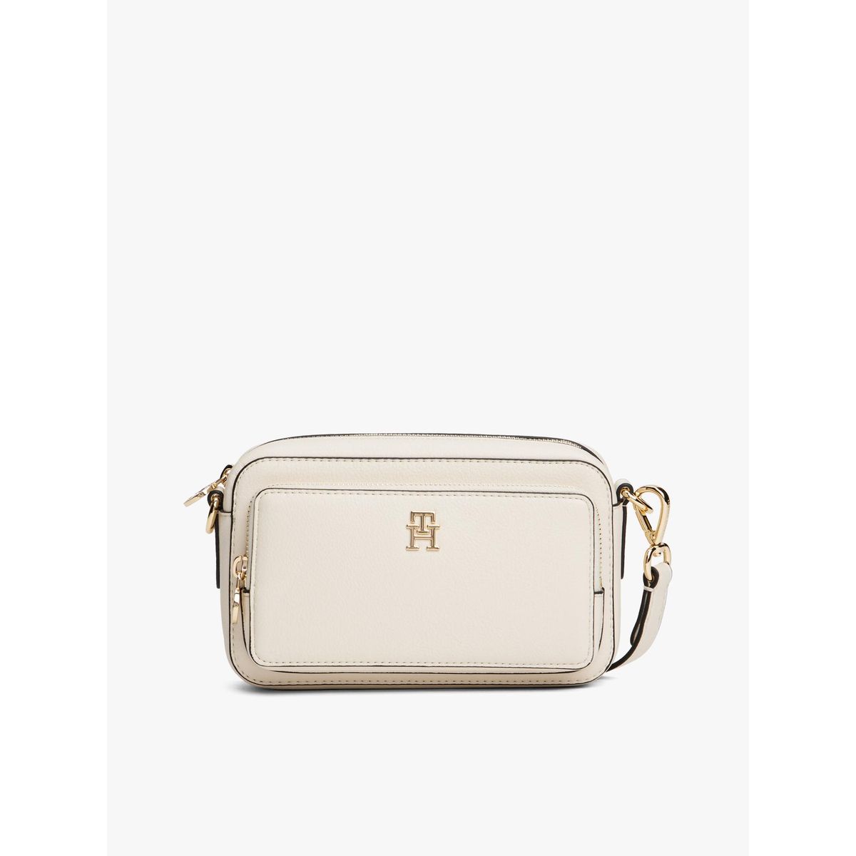 TOMMY HILFIGER - Cartera Bandolera Hilfiger Icon Beige Tommy Hilfiger