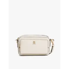 TOMMY HILFIGER - Cartera Bandolera Hilfiger Icon Beige