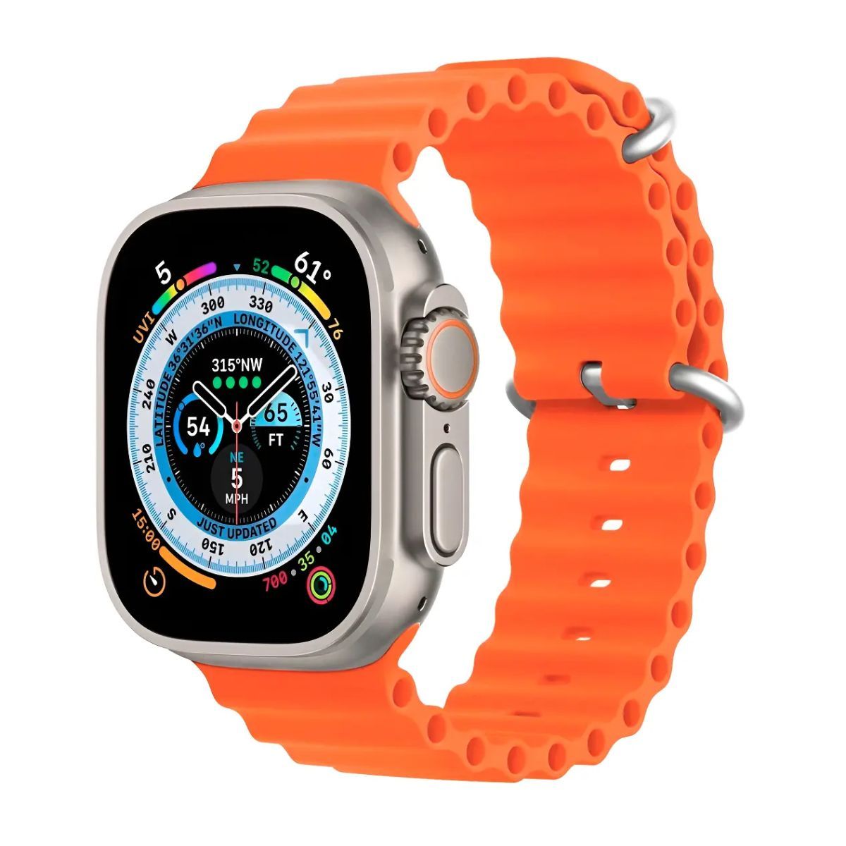 GENERICO - Correa Para Apple Watch Deportiva Ocean Silicon 38 / 40 / 41 mm