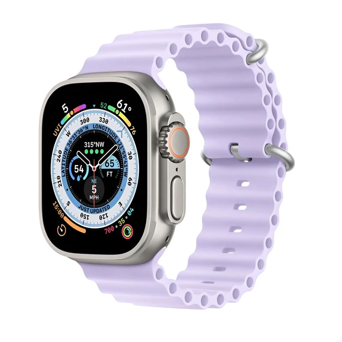 GENERICO - Correa Para Apple Watch Deportiva Ocean Silicon 38 / 40 / 41 mm