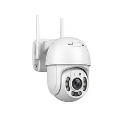 TASBEL - Camara IP WiFi PTZ Exterior Pan Tilt Vision Nocturna Audio Bidireccional Nube MicroSD