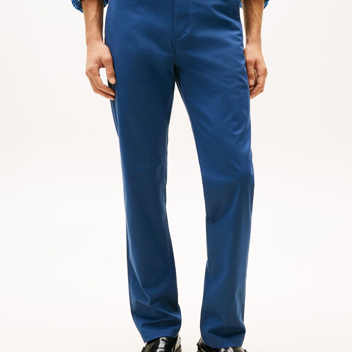 TOMMY HILFIGER - Pantalón Chino Denton Straight Fit Azul Tommy Hilfiger