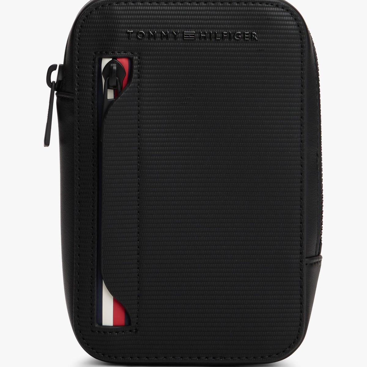 TOMMY HILFIGER - Bolso Cruzado Corporativo Negro Tommy Hilfiger