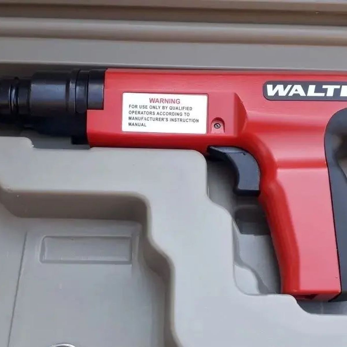 METALFER - Clavadora Manual Walte Pt-370 Pistola Impacto Calibre 27
