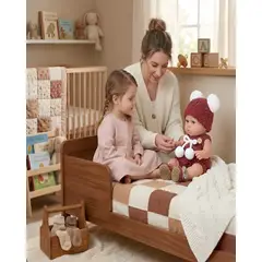 GENERICO - Muñeca Baby So Lovely Realista con Ropa de Peluche Azul 31 cm