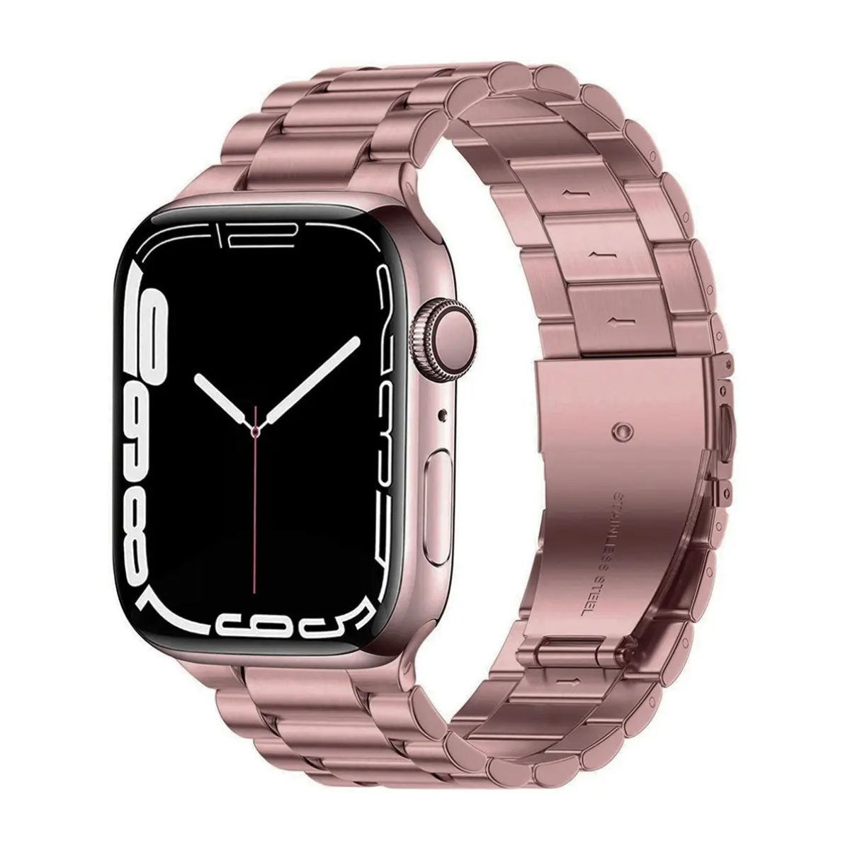 GENERICO - Correa Para Apple Watch Acero Inoxidable Premium Ajustable 38mm