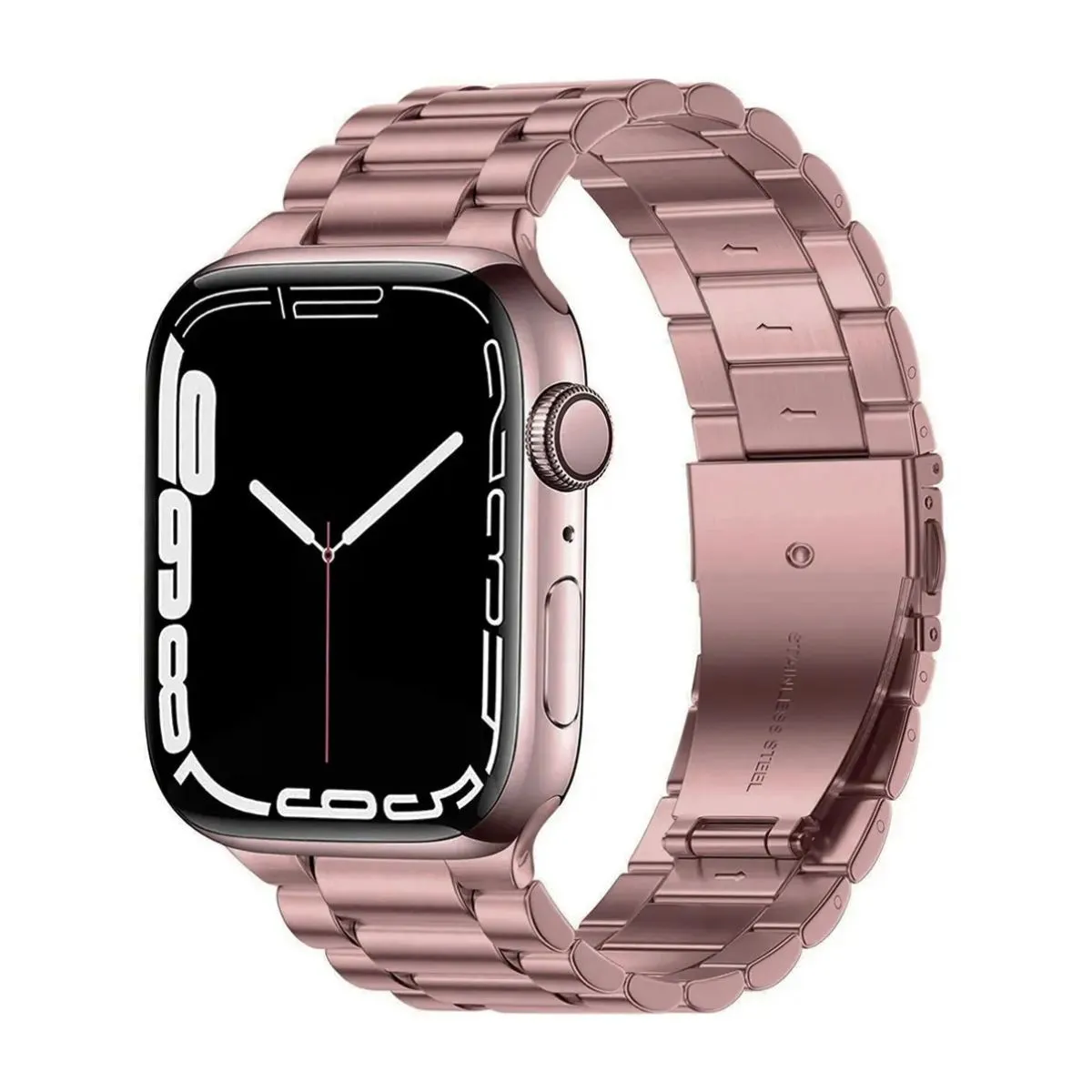 GENERICO - Correa Para Apple Watch Acero Inoxidable Premium Ajustable 38mm