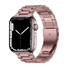 GENERICO - Correa Para Apple Watch Acero Inoxidable Premium Ajustable 38mm