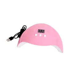 SUN - Mini Lámpara de Uñas LED/UV 36W Rosada 18 LEDs