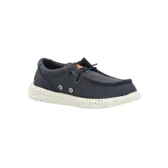HUSH PUPPIES - Alpargata Niño Zippa Azul Marino