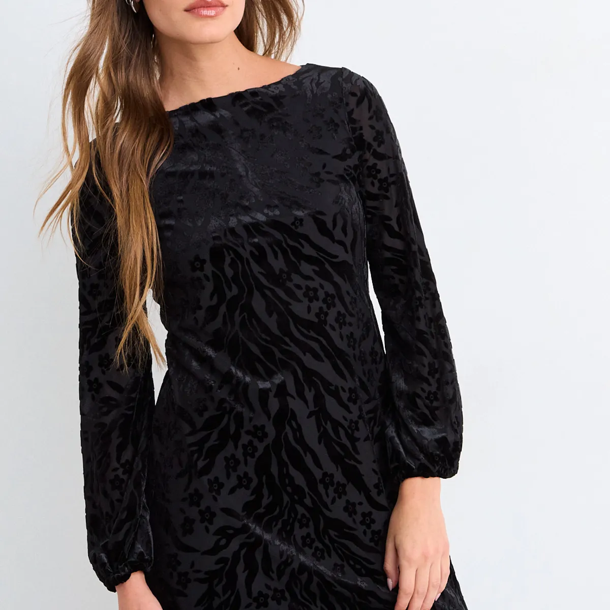 IO - Vestido Liso Mujer Negro Io