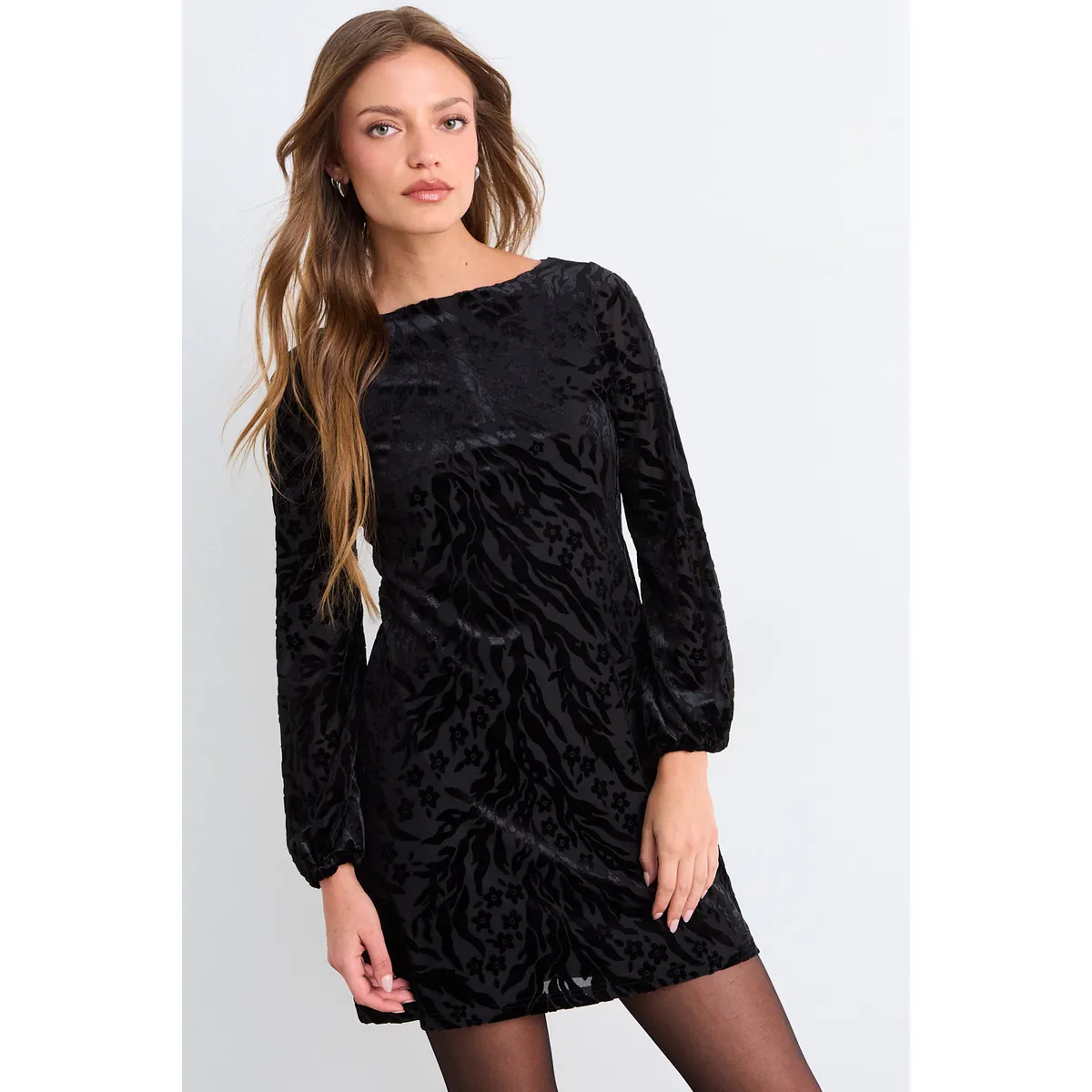 IO - Vestido Liso Mujer Negro Io