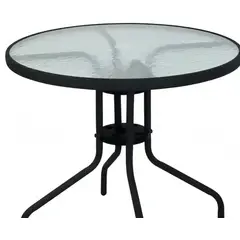 IDEEHOUSE - Juego Terraza Terraza Simil Ratan 2 Sillas 3 Piezas