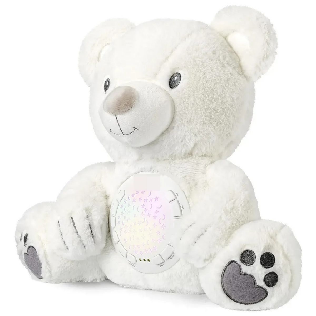 GENERICO - Peluche Con Sonido Ruido Blanco Luz Nocturna Osito