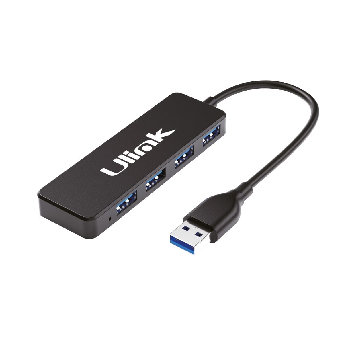 ULINK - Mini Hub USB 3.0 De 4 Puertos Ulink UL-HUB300 Alta Velocidad