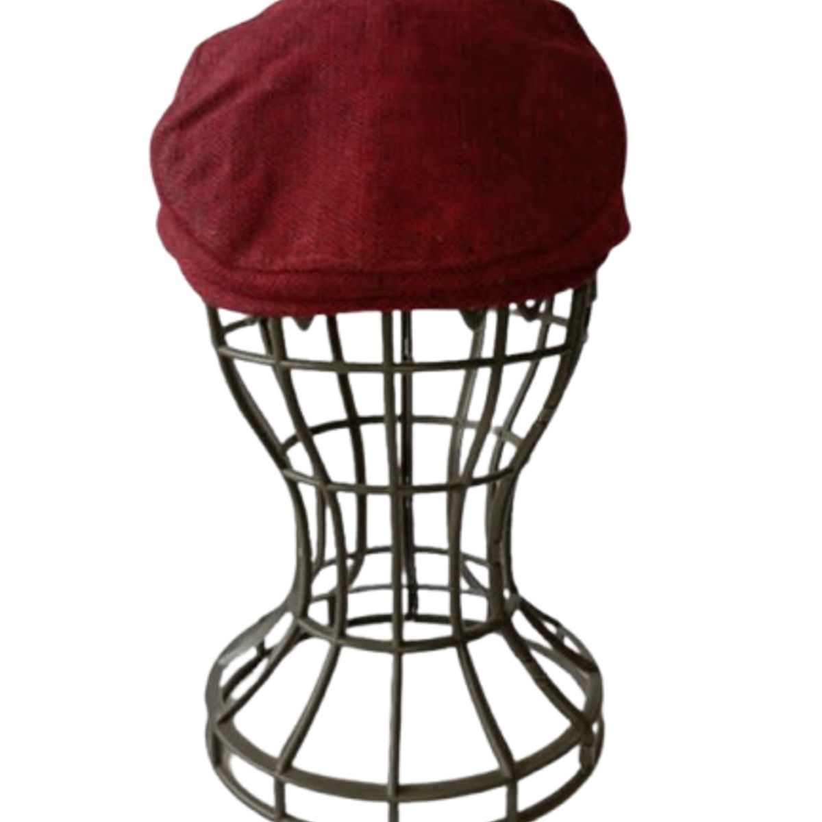 GENERICO - Boina bebe algodón raya rojo 48 cm 00194RRJ