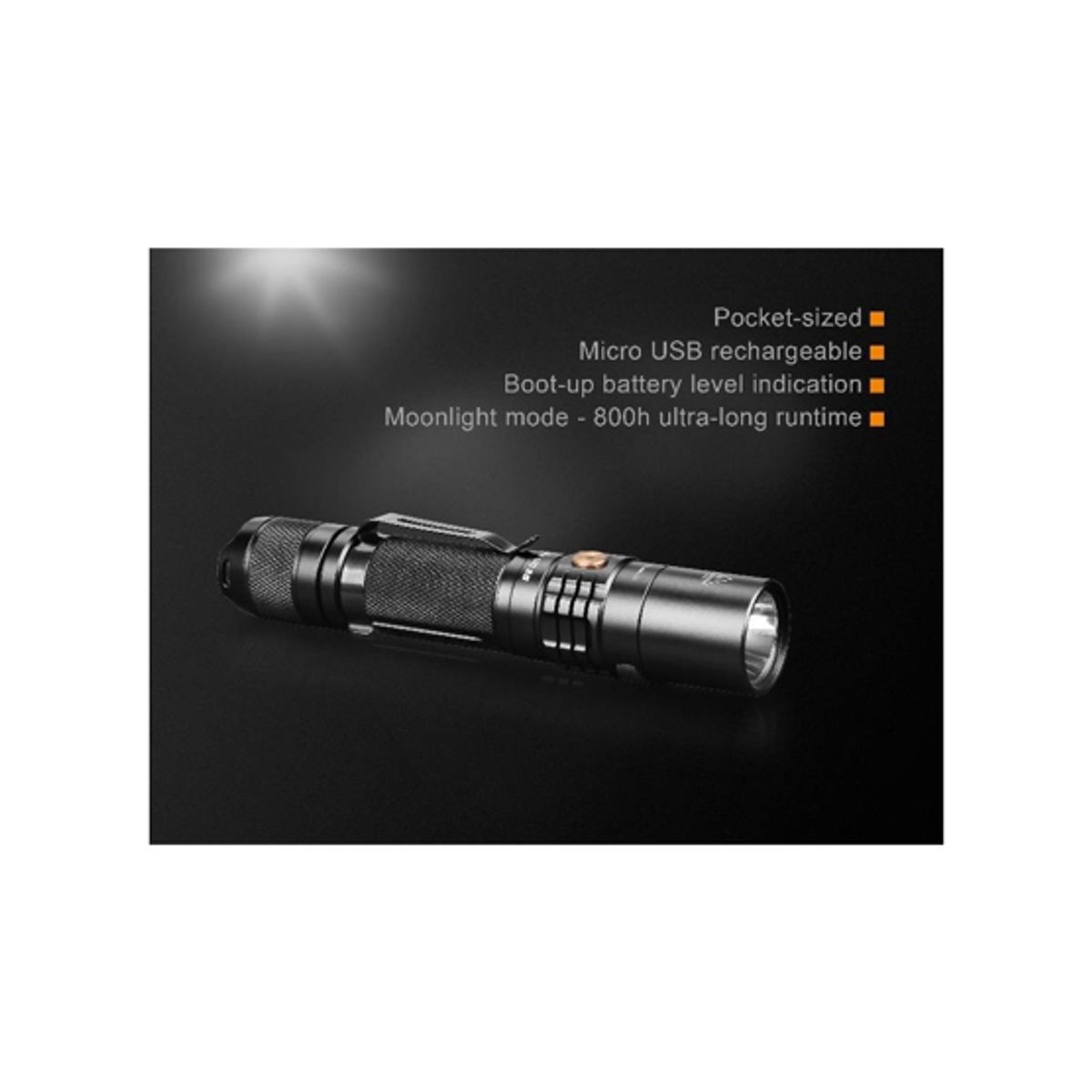 FENIX - Linterna Uc35v2 1000 Lúmenes Recargable Nuevo