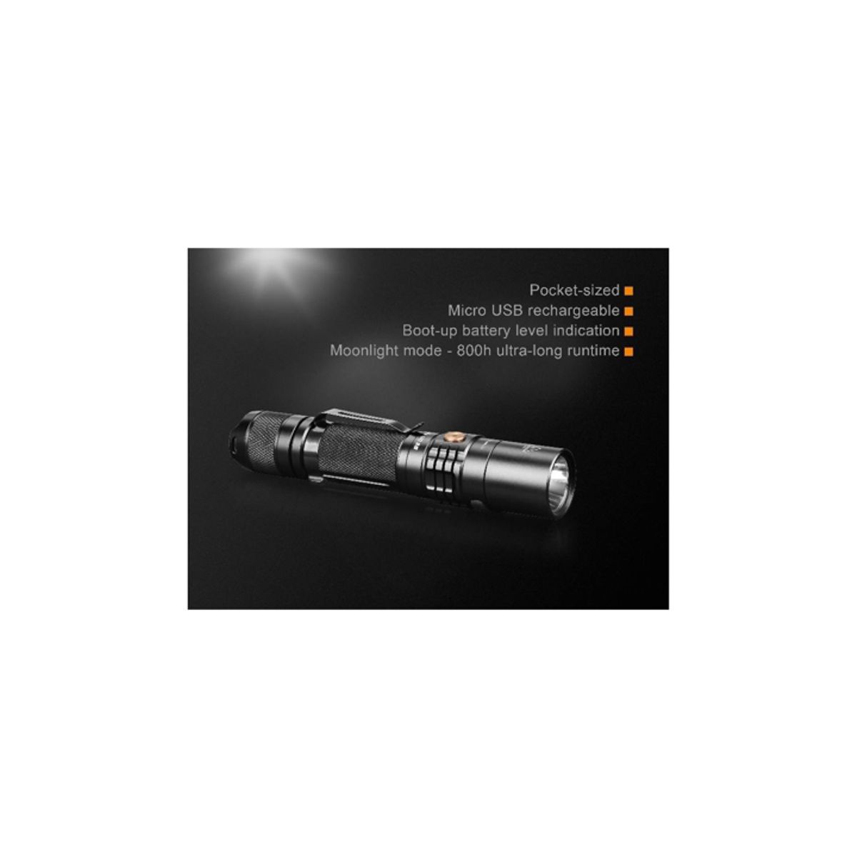 FENIX - Linterna Uc35v2 1000 Lúmenes Recargable Nuevo