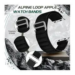 GENERICO - Correa Para Apple Watch Alpine Loop Nylon 42 / 44 / 45 / 49 mm