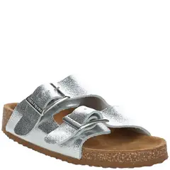 HUSH PUPPIES - Sandalia Niña Plateado Cabo