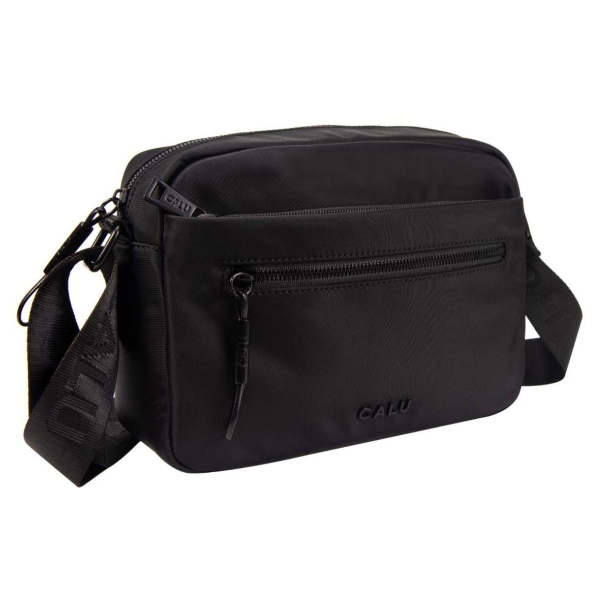 CALU - Cartera Bandolera Mujer Gretel Negro Calu