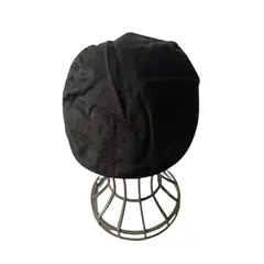 GENERICO - Boina bebe algodón negro 52-54 cm 00269NE