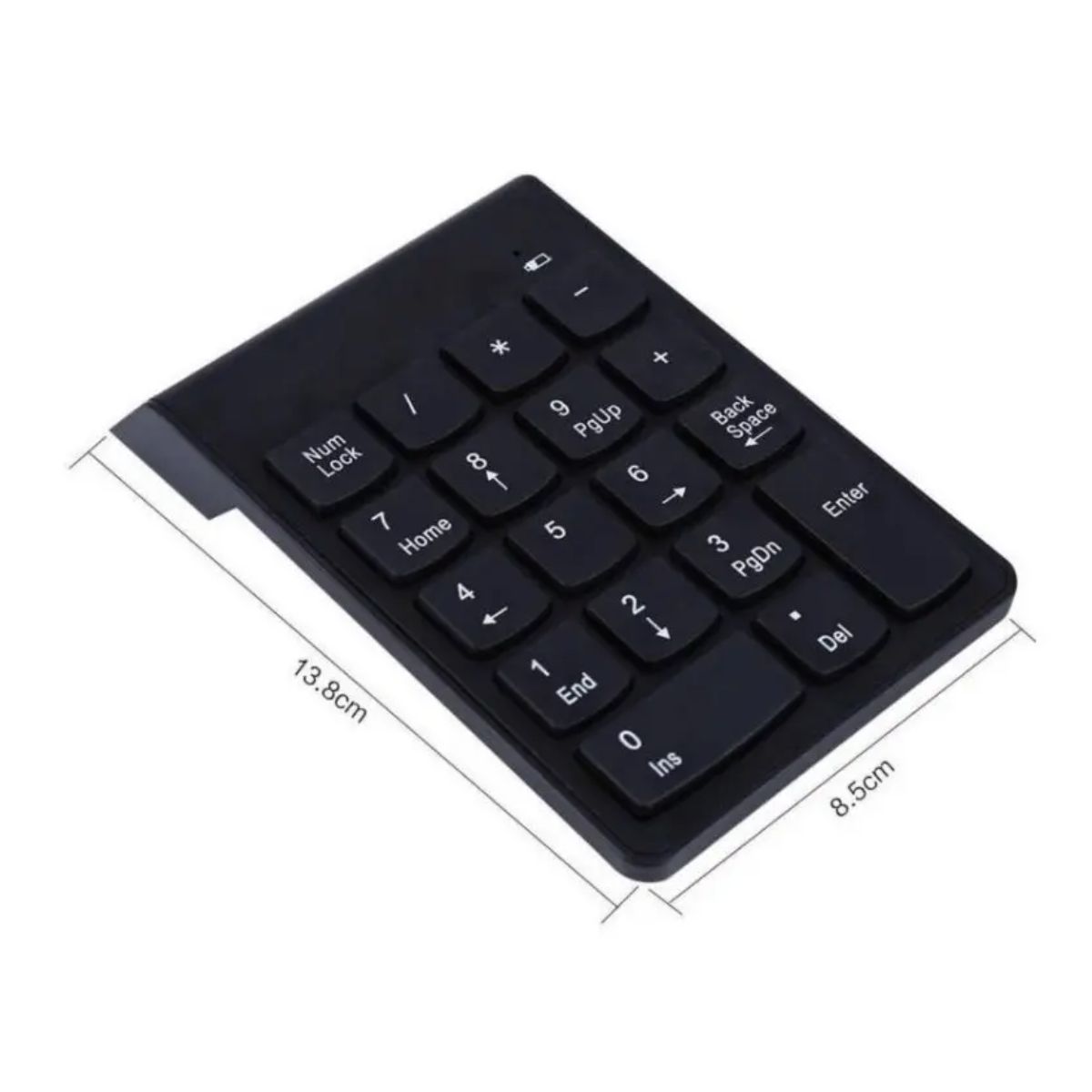 GENERICO - Teclado Mini Numerico Inalambrico Usb 18 Teclas Notebook Pc