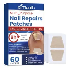 GENERICO - Parche Antibacteriano Hongos Uñas Onicomicosis 60 Unidades