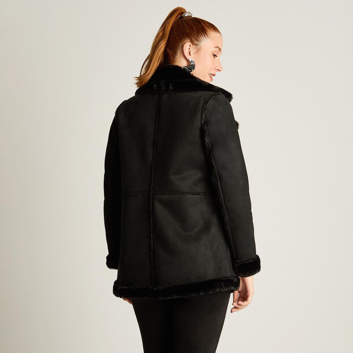 LORENZO DI PONTTI - Chaqueta Manga Larga Mujer Negro