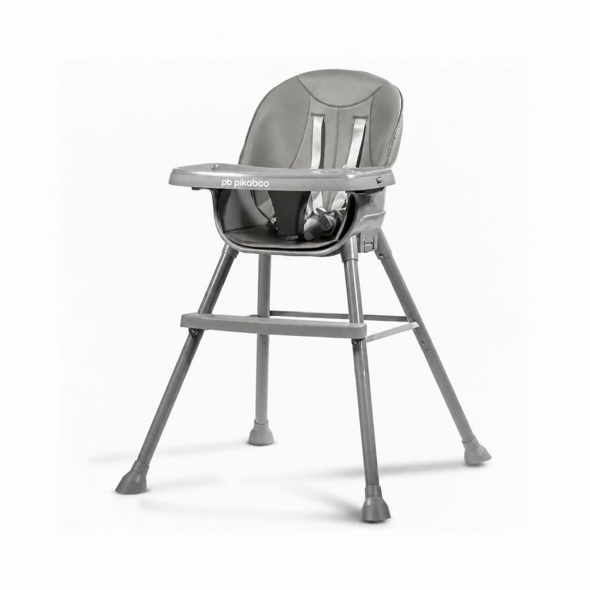 PIKABOO - Silla De Comer Para Bebes Color Gris 5 En 1 Jazz Pikaboo
