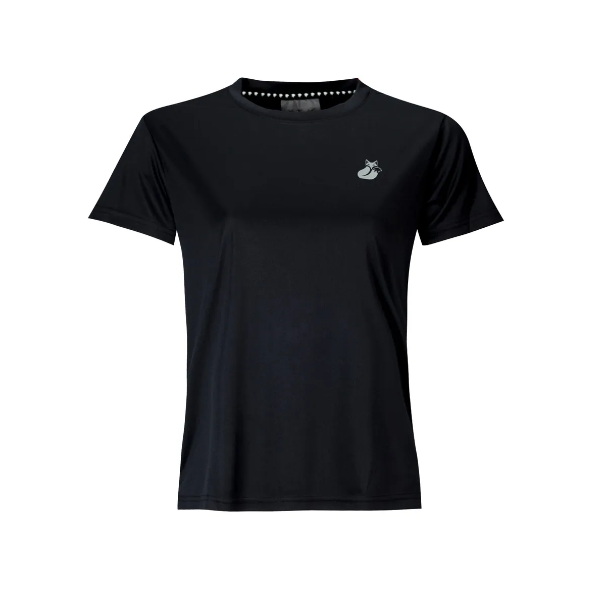 TILKI - Polera Khombi Mujer Tilki Temel NegroGris