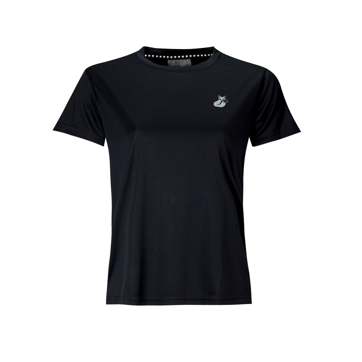 TILKI - Polera Khombi Mujer Tilki Temel NegroGris