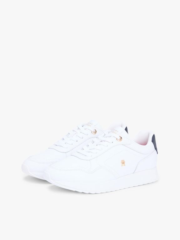 Zapatillas Corporate De Cuero Blanco