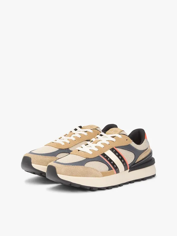 Zapatillas Con Suela Dentada Beige Tommy Jeans